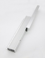 Rail coulissant de tiroir de table à 7 plis de 1800 mm, quincaillerie en aluminium, rail coulissant transformable pour table