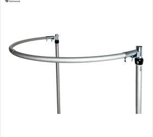 High Quality Portable Aluminum Alloy Wedding Curtain Upright Adjustable Stand Pipe Drape Wedding Backdrop <b>Ceiling</b> Decoration - Product Image 1