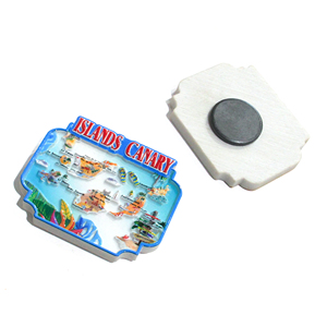 Imán de Resina 3D Personalizado para Refrigerador, Recuerdo Turístico de las Islas Canarias, España - Product Image 4