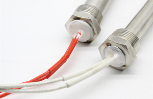 SS vít phù hợp kháng sưởi ấm Ống Chủ Đề Công nghiệp 1 "BSP 100mm Cartridge nóng 220V 300W - Product Image 3