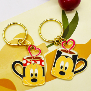 Tùy chỉnh 3D đầy màu sắc kim loại Keychain thời trang dễ thương rollercoaster vé men <span class=keywords><strong>Keyring</strong></span> cho xúc tiến tình cảm sức khỏe Tâm Thần - Product Image 5