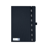 Carnet de notes A5 personnalisé en cuir avec fermeture magnétique, agenda rigide 2026, cadeau d'entreprise avec logo