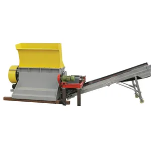 Small wooden pallet crusher machine / nail wood pallet crusher