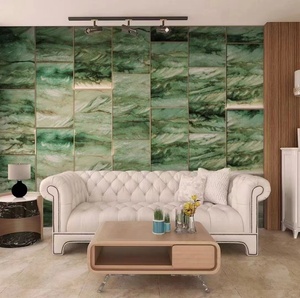 Natural Brazil Gaya Green Quartzite Polished Big Slab Quartzite Countertop <b>Table</b> Top Marble Wall Flooring - Product Image 2