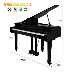 Piano numérique à action marteau graduée à 88 touches en usine avec DREAM français, USB/MIDI, sortie audio et interface pédale - Product Image 3