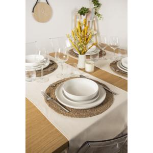 Service de 6 assiettes à dîner Excelsa, qualité durable, 27 cm, vaisselle nordique, assiettes blanches - Product Image 3