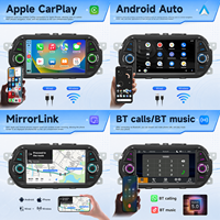Autoradio Android Auto BQCC 7 pouces IPS MP5 avec écran Carplay, lecteur multimédia MP5, RDS, BT, FM, stéréo de voiture pour Fiat Egea 2015-2017