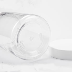 RTCO空の4オンス8オンス12オンス16オンスプラスチックジャー広口プラスチックジャムジャークリアキャンディーボトル蓋付き - Product Image 5