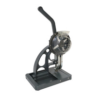 Semi-automatique 30-60 pièces/min 10/12MM carton œillet bâche papier sac Flex bannière oeillet poinçonneuse