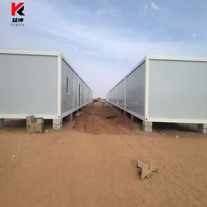 Contenedor Expandible de Doble Ala de 10 y 20 pies para Baño de Obras de Construcción, Espacio Aislado de Rápida Construcción - Product Image 2