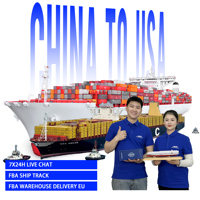 Entrepôt d'expédition de fournitures pour animaux de compagnie, fret DDP, transitaire Chine vers UE, livraison en entrepôt Amazon FBA 3PL, fret maritime LCL DDP DDU