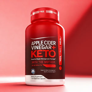 Cápsulas de Vinagre de Sidra de Manzana 100% Orgánico de Alta Calidad OLLI, Ayuda a Controlar el Apetito, Cápsulas <span class=keywords><strong>Keto</strong></span> <span class=keywords><strong>para</strong></span> Adelgazar - Product Image 1