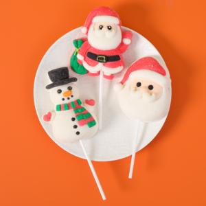 Palitos de Malvavisco con Sabor a Frutas Multicolores, con Forma de <span class=keywords><strong>Santa</strong></span> Claus, Árbol de Navidad, Reno, Muñeco de Nieve y Pingüino - Product Image 5