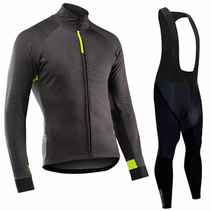 Set Personalizzato di Giacche <span class=keywords><strong>Invernali</strong></span> da <span class=keywords><strong>Ciclismo</strong></span> per Uomo, Antivento, Impermeabile, Caldo, Maglie da Bicicletta, Pantaloni MTB, Completo da <span class=keywords><strong>Ciclismo</strong></span> - Product Image 3