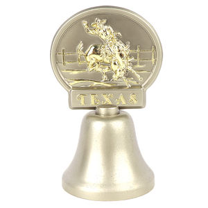 Cloche à dîner souvenir en métal avec logo personnalisé, design d'usine, cadeaux touristiques, ville américaine, <span class=keywords><strong>Boston</strong></span>, Texas, Chicago - Product Image 4