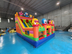 Chất Lượng Hàng Đầu Trượt Đồ Chơi Nhà Chơi Nhà Thời Gian Miễn Phí Vui Vẻ Thương Mại PVC Phim Hoạt Hình Khô Inflatable <span class=keywords><strong>Slide</strong></span> Cho Trẻ Em - Product Image 6
