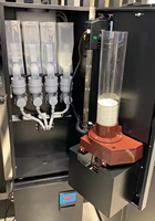 Distributeur automatique de café instantané à monnayeur, chaud/froid, usage commercial, entièrement automatique, écran tactile, refroidissement par compresseur, 200-300 pièces