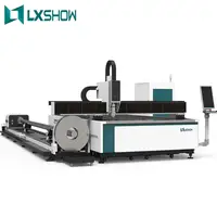 Máquina de Corte a Laser de Fibra CNC, LXSHOW, 7% Price Off, 1000w, 1500 w, 2000w, 3000w, 1.5kW, 2 kw, 4kw, Cortador para Folha Meta