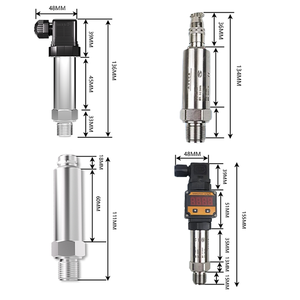Trasmettitore di pressione universale DigitalHiah precisione pressione aria pompa acqua sensore trasmettitore di pressione con Display4-20mA RS485 - Product Image 5