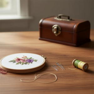 ไหมปักผ้า 30s/2*6 8 ชิ้น ประมาณ สำหรับงานปักมือ - Product Image 2