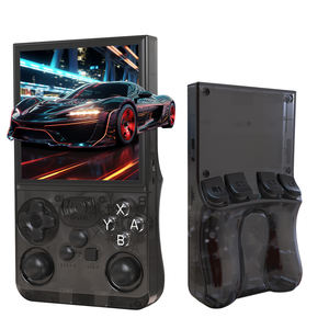 GAMINJA Nouvelle console d'émulation de <span class=keywords><strong>jeux</strong></span> classiques HD de poche 4 pouces Ps1 Console de <span class=keywords><strong>jeux</strong></span> vidéo portable rétro - Product Image 1