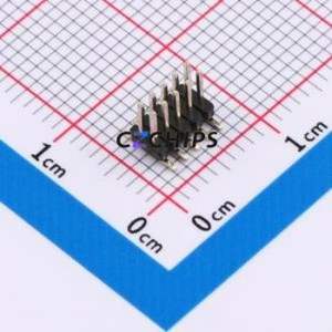 ZX-PZ1.27-2-5PWZ Pin Header SMD,P=1.27mm Connector ( Pin Structure: 2x5P )( Pitch: 1.27mm )( Row Spacing: 1.27mm ) - Product Image 1