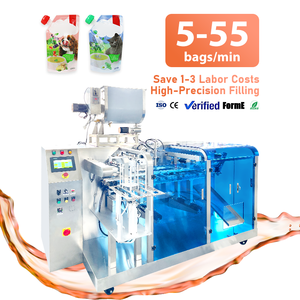 เครื่องบรรจุภัณฑ์อาหารสัตว์เลี้ยงแบบเปียกชนิดน้ำอัตโนมัติประสิทธิภาพสูงขนาด 250 มล. 500 มล. พร้อมเครื่องบรรจุและปิดผนึกถุงสำเร็จรูป - Product Image 1