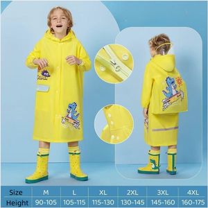 نمط جديد أزياء الكرتون معطف واق من المطر للأطفال إيفا الاطفال مع مساحة المدرسة - Product Image 4