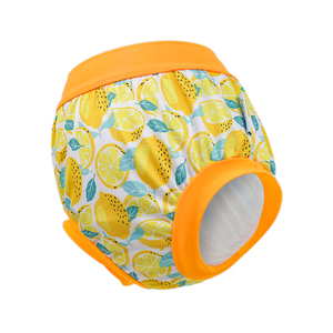 Alta calidad muestra gratis nueva moda colorido lavable impermeable bebé nadador reutilizable tela natación pañal alta calidad niños - Product Image 2