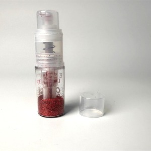 Flacon pulvérisateur à pompe pour peinture en poudre, 25 ml, plastique transparent, pour distribution de talc pour bébé - Product Image 1