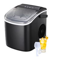 2025 Chine Haute Qualité Smart En Plastique Cuisine Table Top 220V Instant Mini Bullet Électrique Ice Cube Maker Machine Ménage