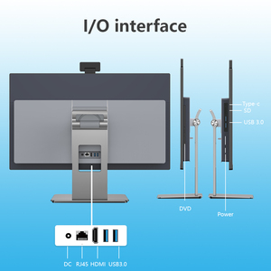 23.8'' 27inch Core I3 I5 I7 1920*1080 HD IPS <strong>Computer</strong> AIO PC RAM 4G 8G 16G Barebone All in One Desktop Comput - Product Image 2