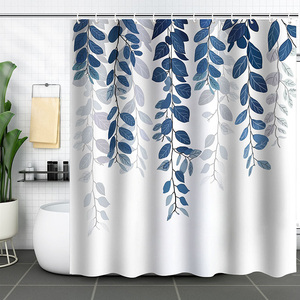 <span class=keywords><strong>Rideau</strong></span> <span class=keywords><strong>de</strong></span> <span class=keywords><strong>douche</strong></span> en tissu imperméable à l'eau avec motif floral <span class=keywords><strong>de</strong></span> plantes aquarelle, 72x72 pouces, hôtels, <span class=keywords><strong>vert</strong></span> <span class=keywords><strong>sauge</strong></span>, eucalyptus, avec crochets - Product Image 6