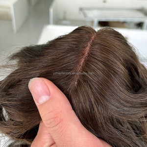 Extensiones de Cabello Humano Ruso 100% Real con Cutícula Alineada, con Clip, Rizadas, Base Mono, para Mujeres, Cabello Humano Eslavo Natural - Product Image 6