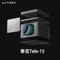 Livox Tele-15 Sensor LiDAR de Largo Alcance (500 Metros) Montado en Vehículo, Nube de Puntos Láser 200HZ, Tecnología IMU Integrada, DJI L3/L4