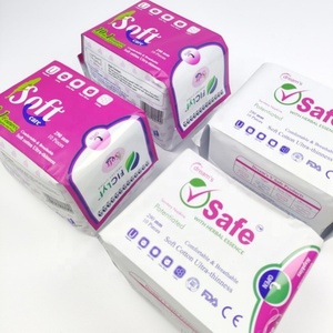 Khăn vệ sinh hữu cơ miếng tốt nhất Anion vệ sinh miếng đệm GOTS bông vải vệ sinh thai sản Pad - Product Image 5