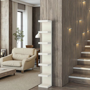 Aailichen semplici mobili moderni per la casa <span class=keywords><strong>libreria</strong></span> <span class=keywords><strong>in</strong></span> legno mensola di stoccaggio <span class=keywords><strong>in</strong></span> acciaio di bambù di quercia per soggiorno camera da letto <span class=keywords><strong>sala</strong></span> scuola - Product Image 3