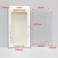 [Seulement personnalisé] étui de téléphone portable blister plateau intérieur emballage neutre étui de protection de téléphone portable boîte d'emballage pour Apple Huawei