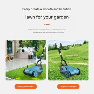 <span class=keywords><strong>Tondeuse</strong></span> à gazon sans fil 600W, débroussailleuse portable à batterie lithium pour l'élagage et le désherbage des pelouses de jardin - Product Image 6