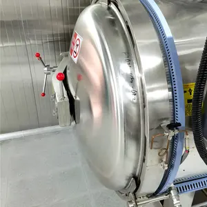 Autoclave esterilizador de retorta de agua automática para latas industria alimentaria autoclave esterilizador de retorta atún enlatado