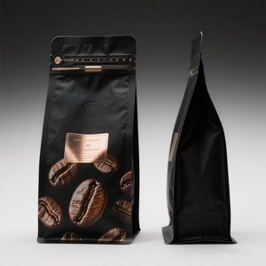 Factory Direct Sales Good Quality <b>Beans</b> With Valve Bulk Coffee Stand up Pouches <b>Bags</b> Plastic Packaging Custom Coffee <b>Bags</b> - Product Image 2