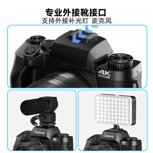 Appareil photo numérique 4K UHD 3840x2160 avec capteur CMOS, écran tactile de 4 pouces, modèle professionnel haut de gamme - Product Image 3