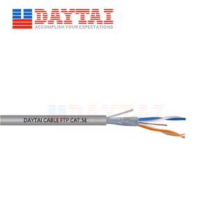 Cable UTP CAT5E de 2*2*0.50CU, 2 Pares, Cable LAN de Cobre Desnudo Sólido para CCTV y Oficina - Product Image 3