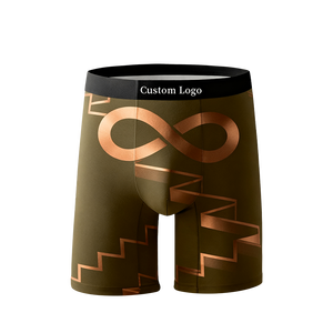 <span class=keywords><strong>Boxer</strong></span> da Uomo Personalizzati con Logo, Traspiranti in Cotone, <span class=keywords><strong>Divertenti</strong></span> e Alla Moda con Stampe Tecnologiche e Fascia Elastica Classica - Product Image 1