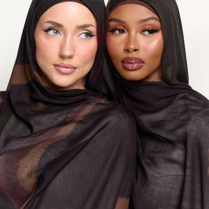 Nouveau Voile Musulman Personnalisable 2026 en Modal Respirant avec Logo Imprimé – Doux, Modeste, Durable, Élégant et Léger - Product Image 2