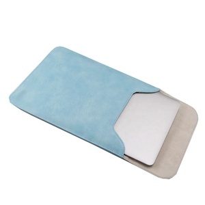 Hecho a mano impermeable de la PU de cuero bolsa <span class=keywords><strong>para</strong></span> 11,<span class=keywords><strong>6</strong></span> de 13,3 de <span class=keywords><strong>15</strong></span>,4 ordenador portátil caso manga - Product Image 6