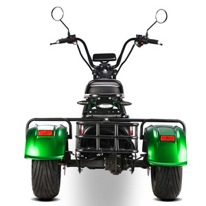 2022 2023 UE Entrepôt Européen Livraison Gratuite 3000W 60V 20Ah Gros Pneu Suspension LED Adulte Ville Coco Scooter Électrique Mobilité - Product Image 5
