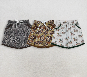 กางเกงขาสั้นลายพรางสำหรับเด็กผู้ชายลาย Southern Camo Ducks Hunting Pockets - Product Image 6