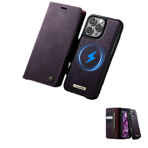 Étui <span class=keywords><strong>de</strong></span> <span class=keywords><strong>protection</strong></span> en cuir PU intégral le plus vendu pour <span class=keywords><strong>11</strong></span> Pro Max - Design portefeuille avec porte-cartes amovible - Product Image 4