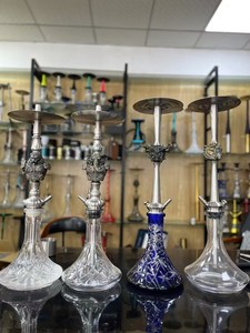 En Stock, Cachimba Premium de Lujo, Cachimba Maklaud Estilo Ruso, de Acero Inoxidable con Acabado en Madera, Cachimba Chicha - Product Image 5